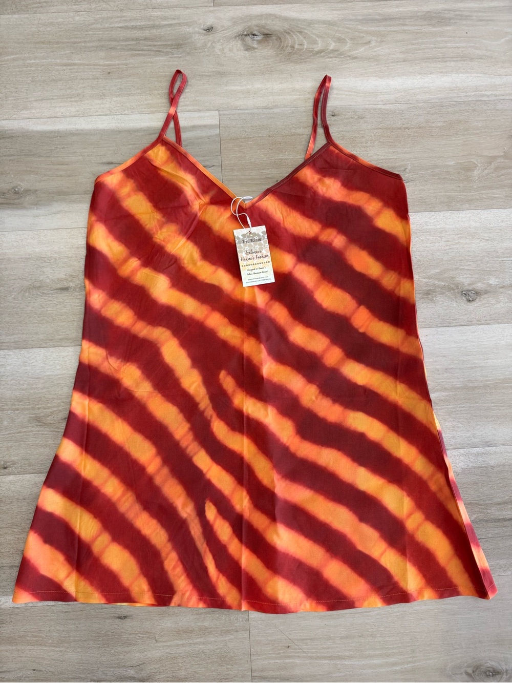 Leikini Dress with Spaghetti Straps